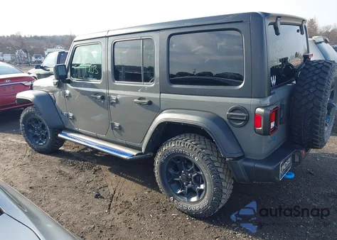 2023 Jeep Wrangler 4Xe 4X4 z USA, uszkodzony, nr VIN 1C4JJXN69PW693522